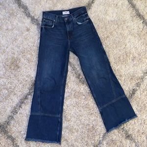 MNG denim women’s,wide leg jeans, size 6